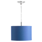 Lustre Cupula Pendente Dome 30x20cm Magnífico Azul