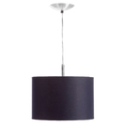 Lustre Cupula Pendente Dome 30x20cm Magnífico Preto