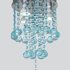 Lustre De Acrílico Em Alto Brilho Azul Tiffany Para Quarto 30