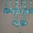 Lustre De Acrílico Em Alto Brilho Azul Tiffany Para Quarto 35