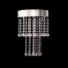 Lustre de Acrílico Malaga Ø25cm para 3 Lâmpadas Dicroicas