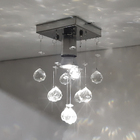 Lustre De Cristais Legítimos Soquete Normal De Rosquear E 25