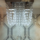 Lustre De Cristal Acrílico Alto Brilho C/ 20cm De Altura Base