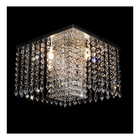 Lustre De Cristal Acrílico Alto Brilho Sala Quarto 30x30 Cm -