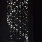 Lustre De Cristal Espiral Com 2,20 M De Altura,cristais Legít