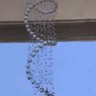 Lustre De Cristal Espiral Para Vão De Escada Com 3,60 Metros