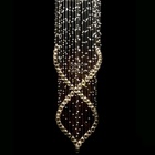 Lustre De Cristal K9 Para Sala 50cm Bivolt