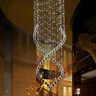 Lustre De Cristal K9 Para Sala 50cm Bivolt