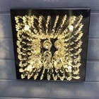 Lustre De Cristal Legítimo 30x30 Cm