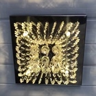 Lustre De Cristal Legítimo 30x30 Cm