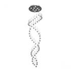 Lustre De Cristal Legitimo Dna 42cm Altura 1,50 M