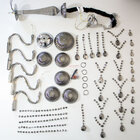 Lustre De Cristal Legítimo K9 5 Braços Fumê Maria Tereza St50