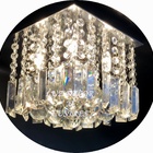 Lustre De Cristal Legítimo K9 Plafon Base 20x20cm Alto Luxo 2