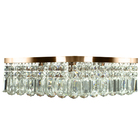 Lustre De Cristal Legitimo Wonderwall 40x40 Cobre