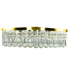 Lustre De Cristal Legitimo Wonderwall 40x40 Dourado