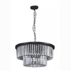 Lustre De Cristal Moderno Transparente Ø60cm Pisa Bl