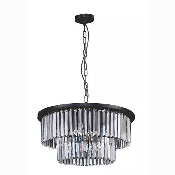 Lustre De Cristal Moderno Transparente Ø60cm Pisa Bl