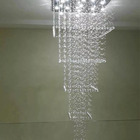 Lustre De Cristal Para Pé Direito Duplo,vão De Escada Base De