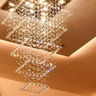 Lustre De Cristal Para Pé Direito Duplo Com 2,10 M De Altura