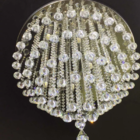 Lustre De Cristal Para Quarto, Hall Social, Escritório, Com 4