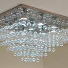 Lustre De Cristal Para Sala De Estar/ Jantar/ Hall Com 70cm D