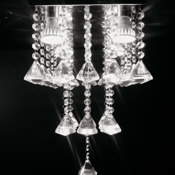Lustre De Cristal Para Sala De Jantar,estar,hall De Entrada,c