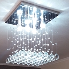Lustre De Cristal Para Sala De Jantar Com 30cm De Altura Lâmp
