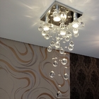 Lustre De Cristal Para Sala, Hall Social Com 60cm De Altura