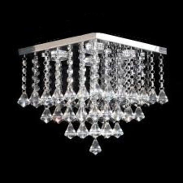 Lustre De Cristal Para Sala, Quarto,hall ,modelo Torre De Peã