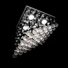 Lustre de Cristal Rampa para 4 Lâmpadas GU10