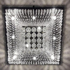 Lustre De Cristal Verdadeiro 45x45 Cm Sala, Quarto