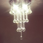 Lustre De Cristalpara Sala De Estar/jantar/quarto - Base De I