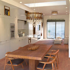 Lustre De Madeira Com Cristais Modelo Iguaçu 60cm Imbuia