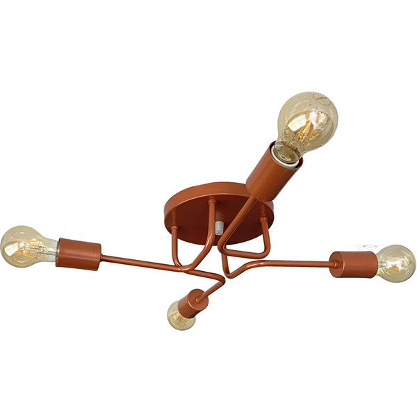 Lustre De Mesa De Jantar Sputnik 4 Braços