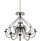 Lustre Grande De Ferro Para Sala De Jantar Iluminação Residen