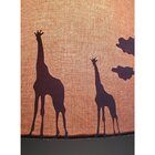 Lustre Infantil Pendente Safári 25x25 Cáqui