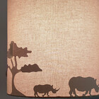 Lustre Infantil Pendente Safári 25x25 Crú