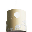 Lustre Infantil Pendente Safári 25x25 Crú