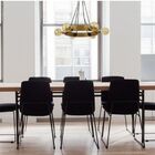 Lustre Letícia 6 Lamp Castanho Madelustre