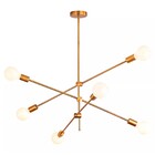 Lustre Luminária 3000k Orgon Pendente Iluminação Arco Led Per