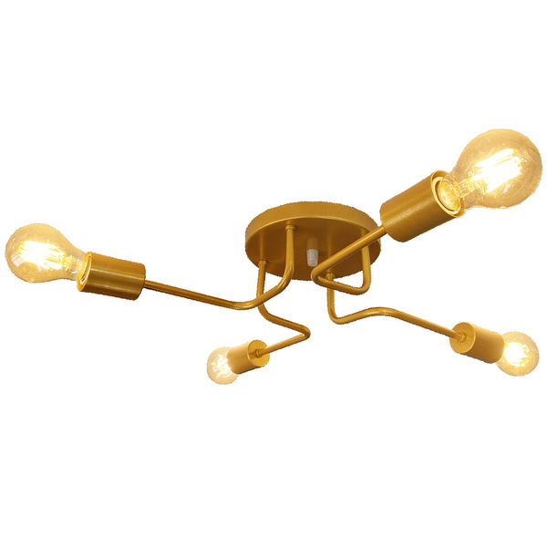 Lustre Luminária De Mesa De Jantar Sputnik 4 Braços