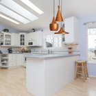 Lustre Luminária Kit Pendente Tom Dixon - Cobre Com Branco In