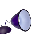 Lustre Luminária Pendente Cor Utron Sino Taça 20cm 5 Cores -