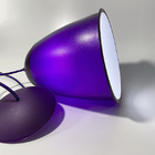 Lustre Luminária Pendente Cor Utron Sino Taça 20cm 5 Cores -