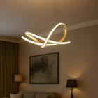 Lustre Luminaria Pendente de Led Iris 36w 3 variações de Luz