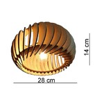 Lustre Luminária Pendente De Madeira Mdf Mod. Sophia Pq Incli