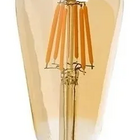 Lustre Luminária Pendente Diamante Triplo Cobre + Lamp. St64