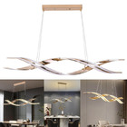 Lustre Luminaria Pendente Molecular Dna 76w Led Luxo Espiral