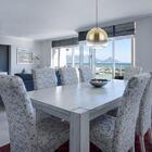 Lustre Luminária Pendente Speculo Preto E Gradiente Dourado P