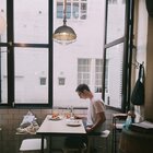 Lustre Luminária Pendente Ufficio na cor Prata Envelhecido pa